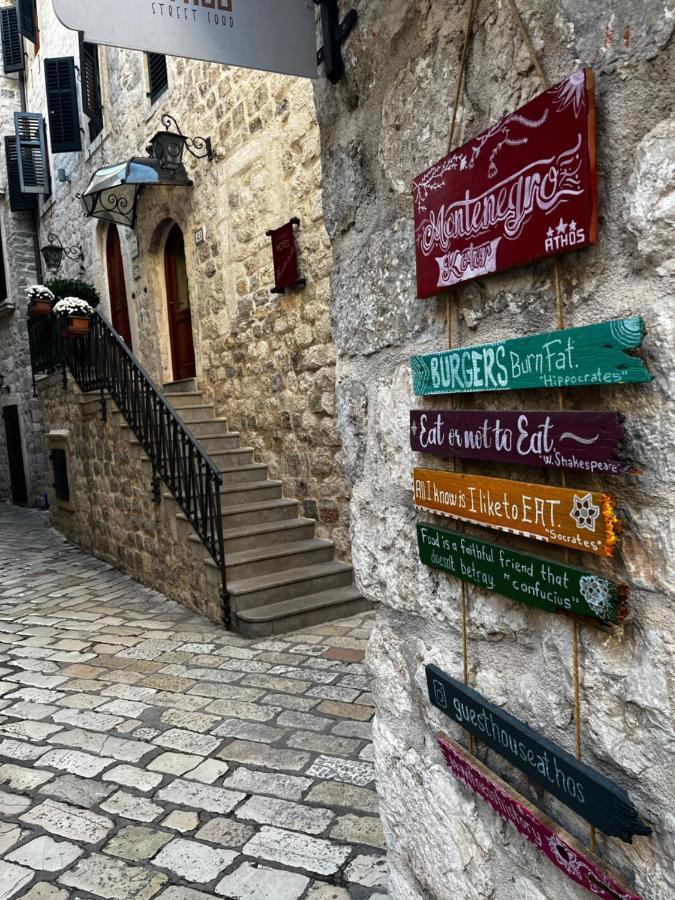Athos Guesthouse Kotor Exterior foto